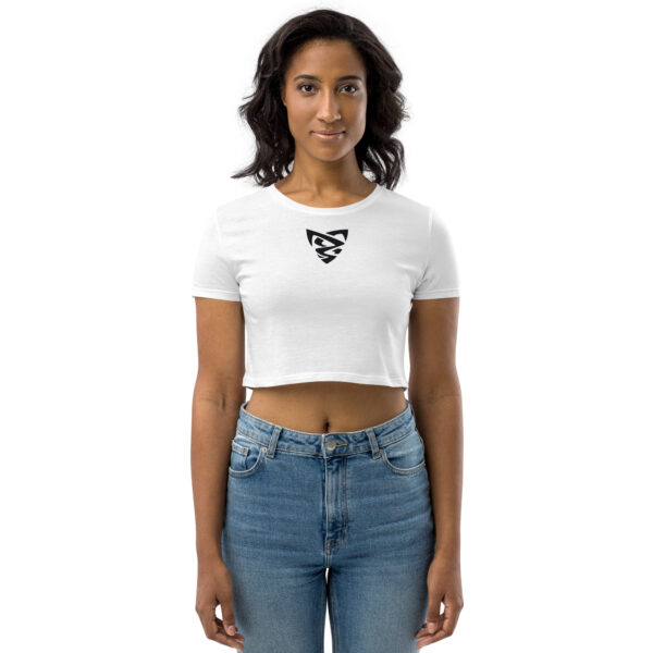 Crop top bio DTG femme – Image 3