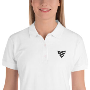 Polo Brodé femme WHITE