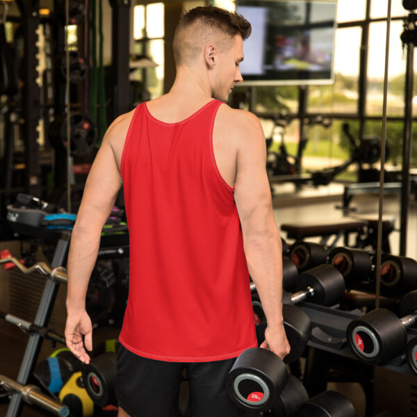 Débardeur fitness homme - rouge – Image 5