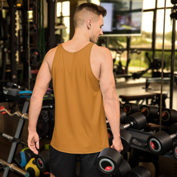 Débardeur fitness homme - marron – Image 5
