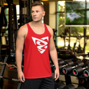 Débardeur fitness homme - rouge