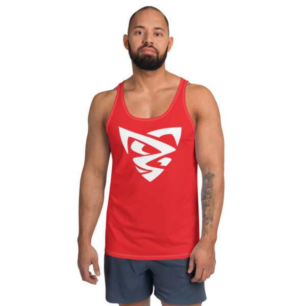 Débardeur fitness homme - rouge – Image 4