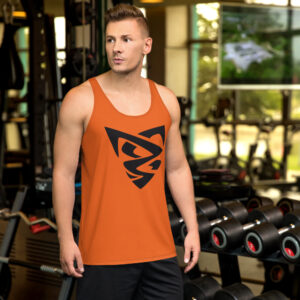 Débardeur fitness homme - orange