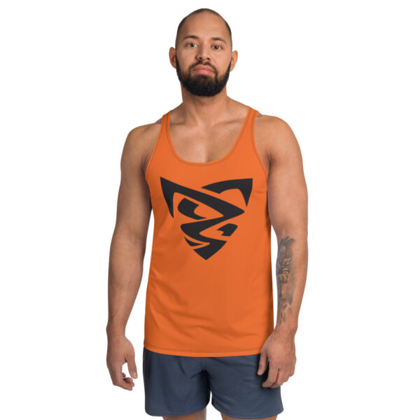 Débardeur fitness homme - orange – Image 4