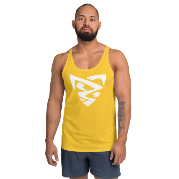 Débardeur fitness homme - jaune – Image 4