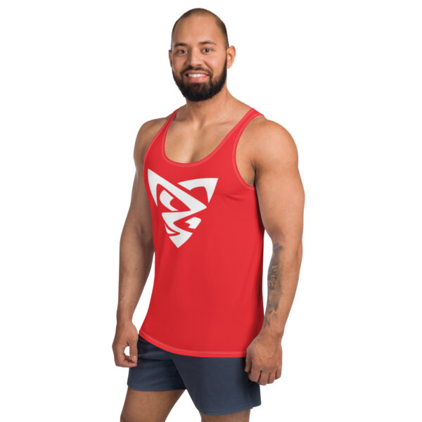 Débardeur fitness homme - rouge – Image 3