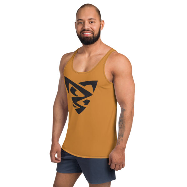 Débardeur fitness homme - marron – Image 3
