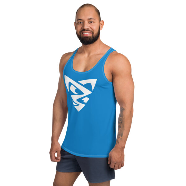 Débardeur fitness homme - bleu – Image 3