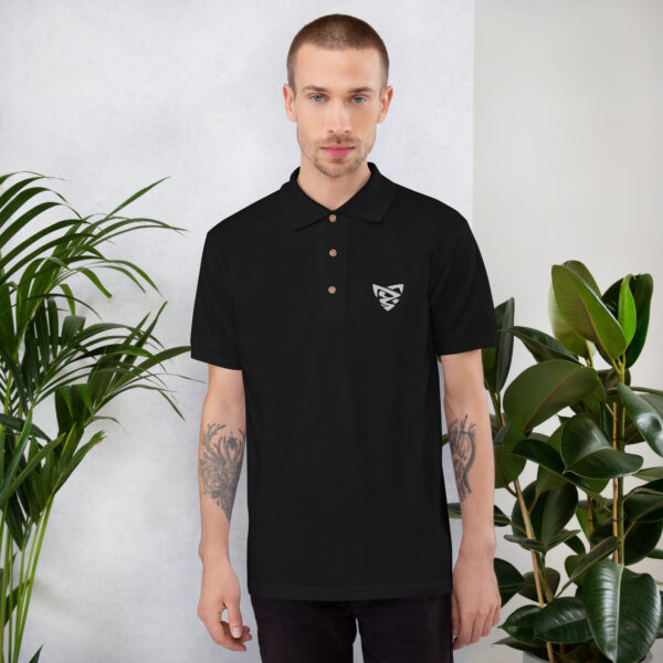 Polo Brodé homme - foncé – Image 7