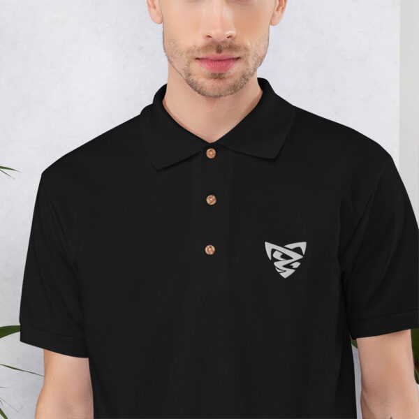 Polo Brodé homme - foncé – Image 6