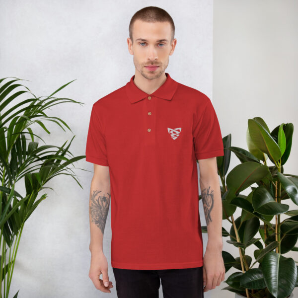Polo Brodé homme - foncé – Image 9