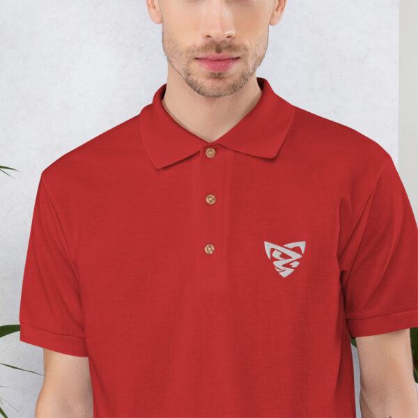 Polo Brodé homme - foncé – Image 8