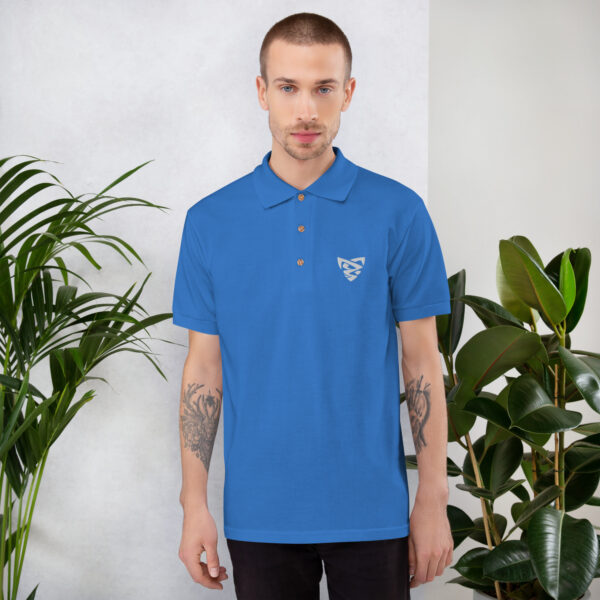 Polo Brodé homme - foncé – Image 11