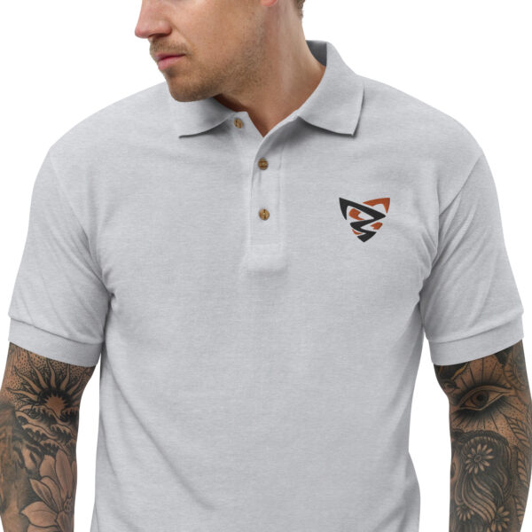 Polo Brodé  homme clair - EVOLVED – Image 5