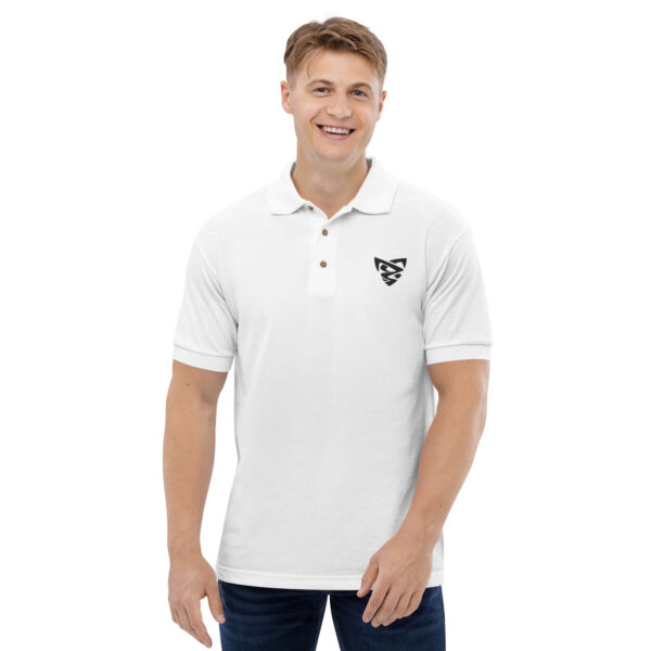 Polo Brodé homme - clair