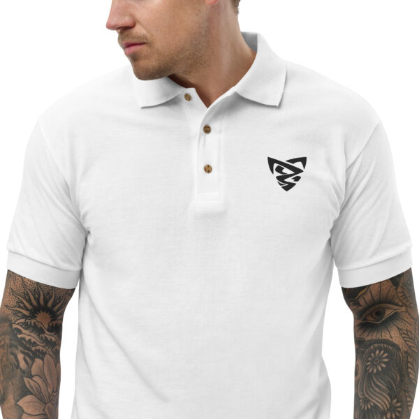 Polo Brodé homme - clair – Image 3