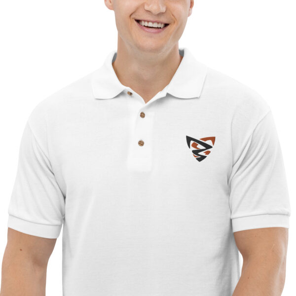 Polo Brodé  homme clair - EVOLVED – Image 3